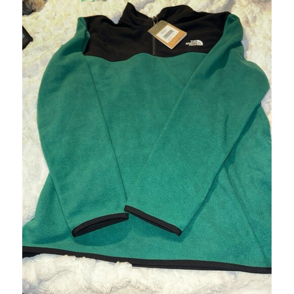 The North Face Fleece Anchor 1/4 Zip NWT L - Picture 3 of 3